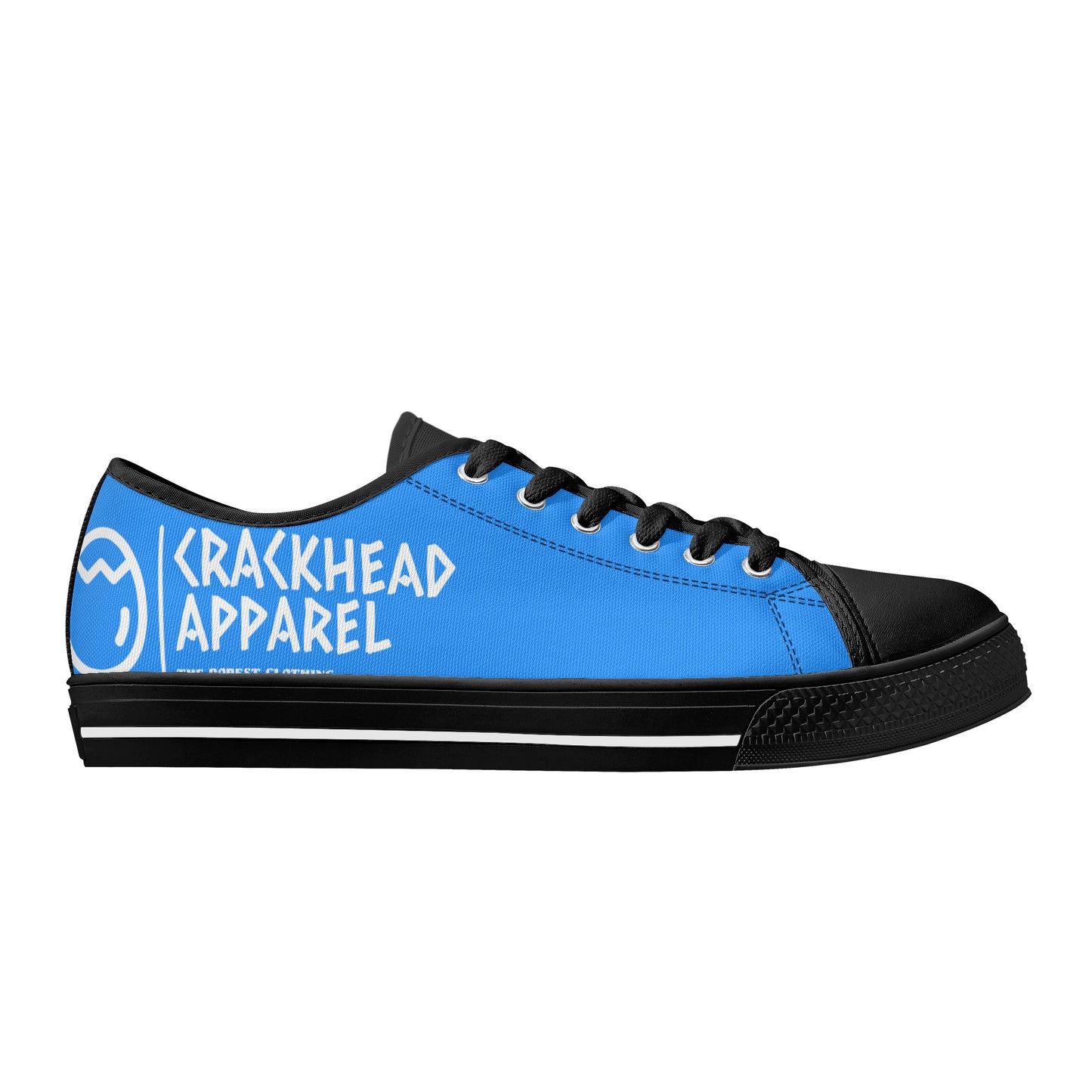 Women's Splitz Crackhead Low Top Canvas Shoes - Crackhead Apparel