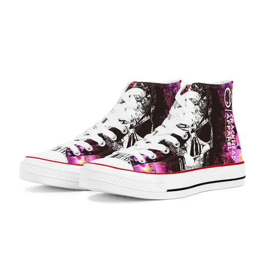 Women's Skullz Crackhead High Top Canvas Shoes - Crackhead Apparel