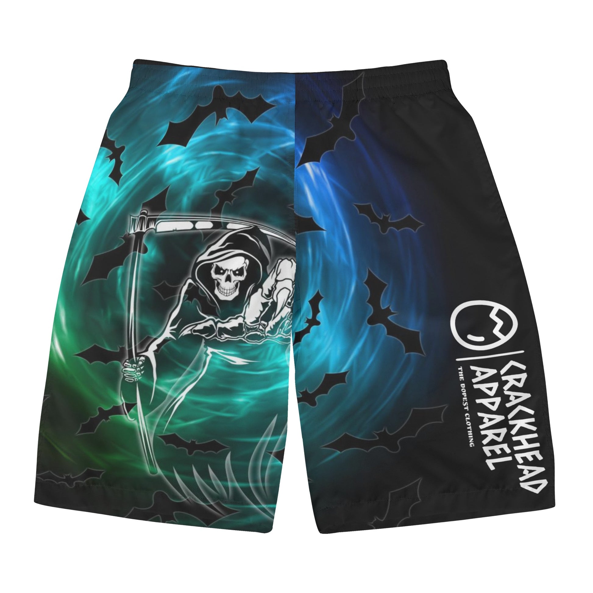 Men's Skullz Crackhead Board Shorts - Crackhead Apparel