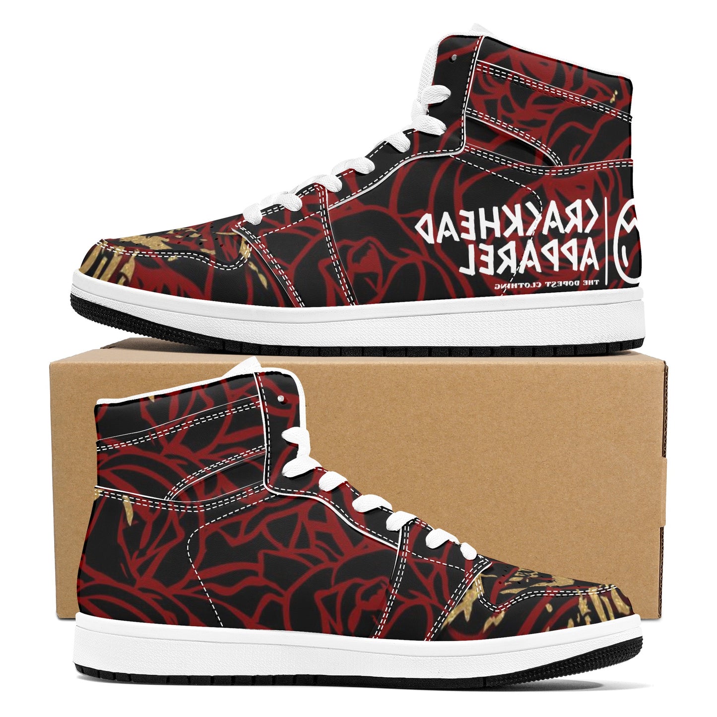 Men's Skullz Crackhead High Top Shoes