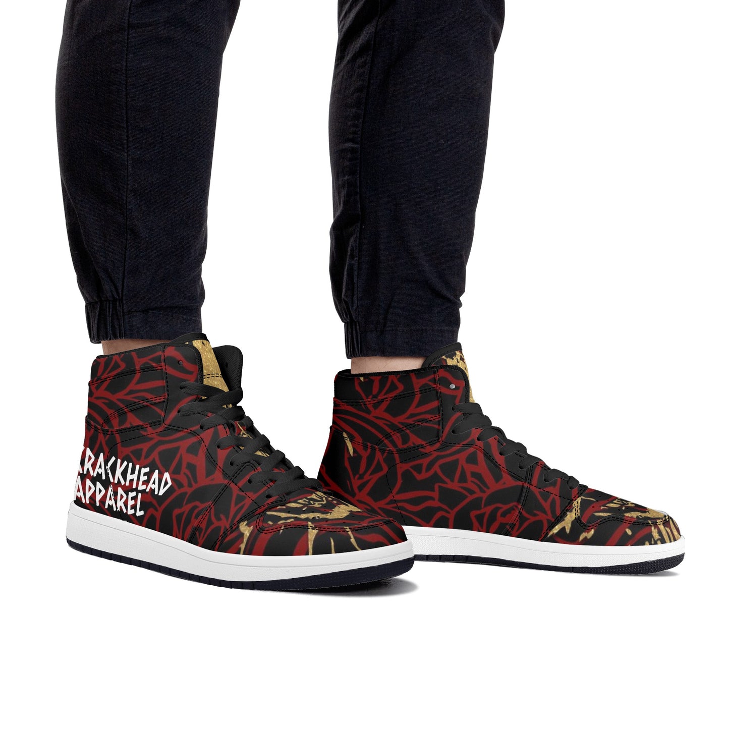 Men's Skullz Crackhead High Top Shoes