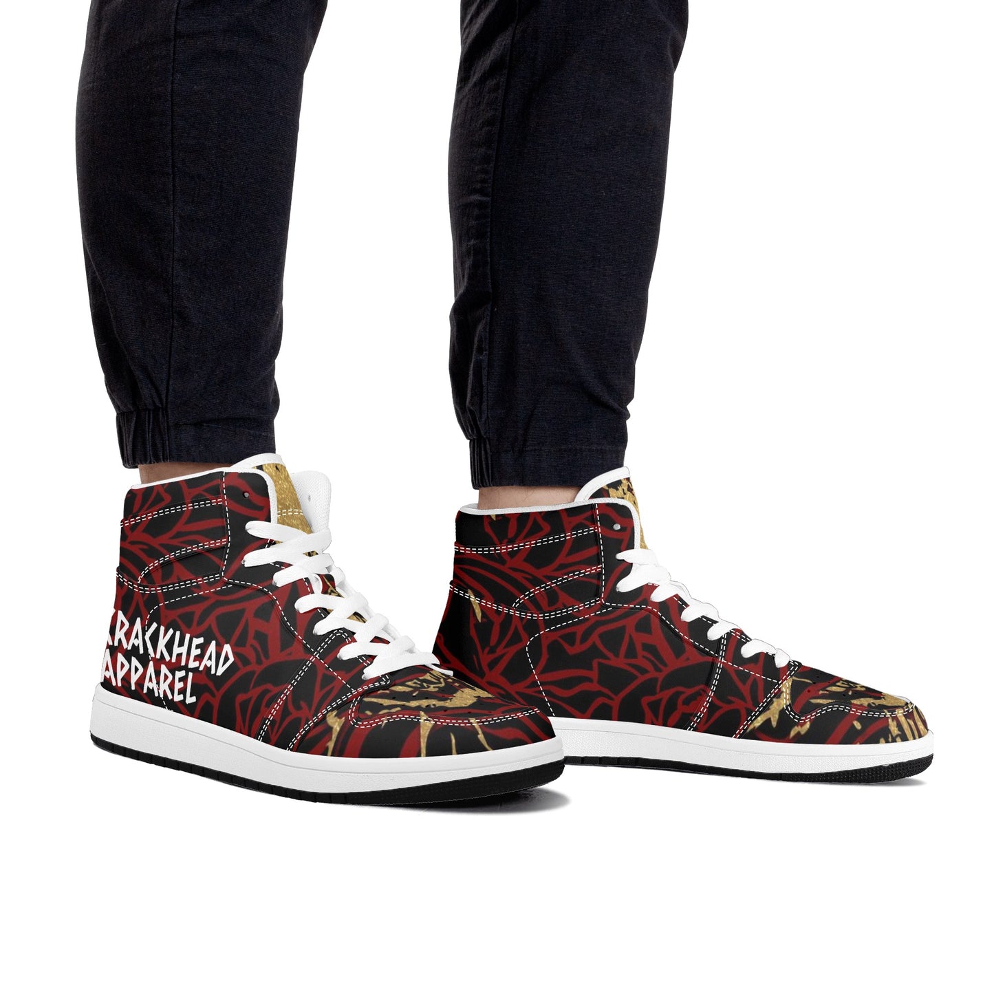 Men's Skullz Crackhead High Top Shoes