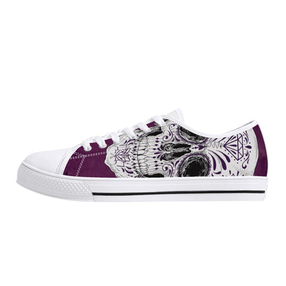 Women's Skullz Canvas Shoes with Crackhead Apparel Bag
