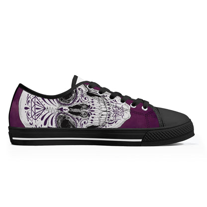 Women's Skullz Canvas Shoes with Crackhead Apparel Bag