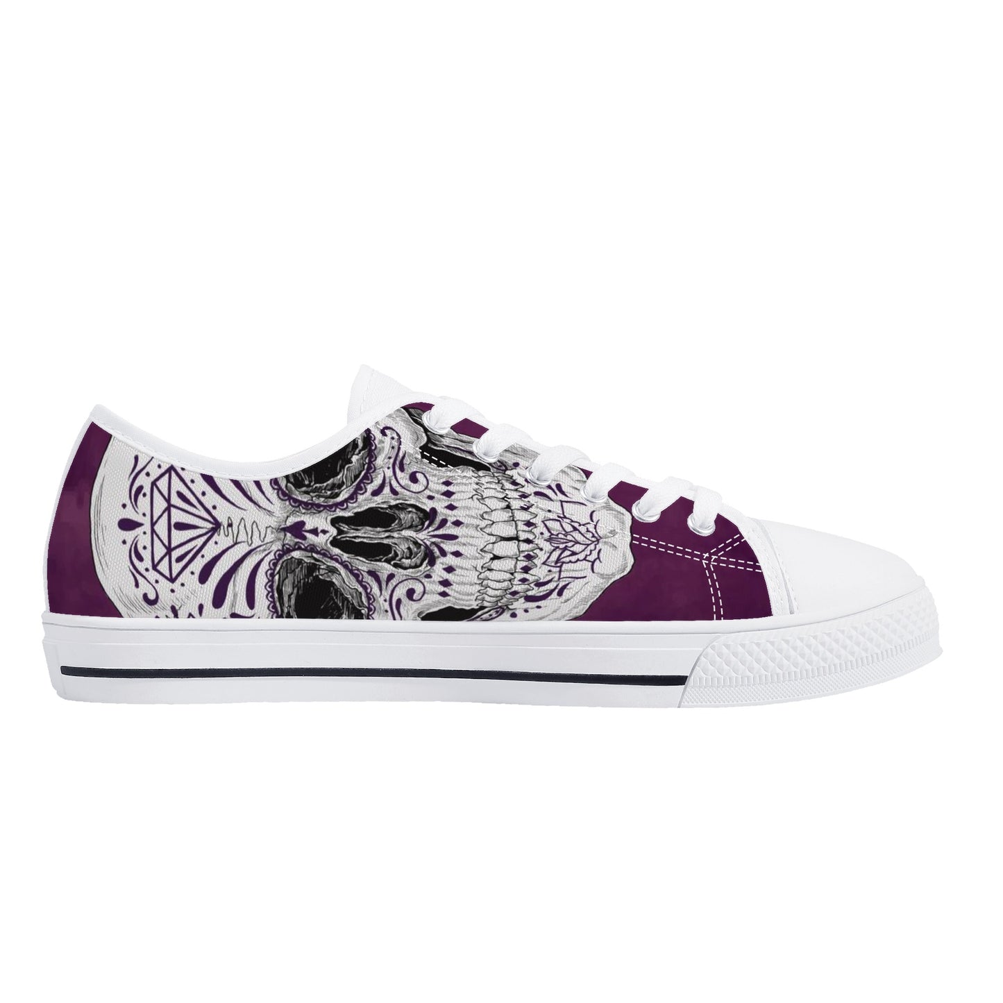 Women's Skullz Canvas Shoes with Crackhead Apparel Bag