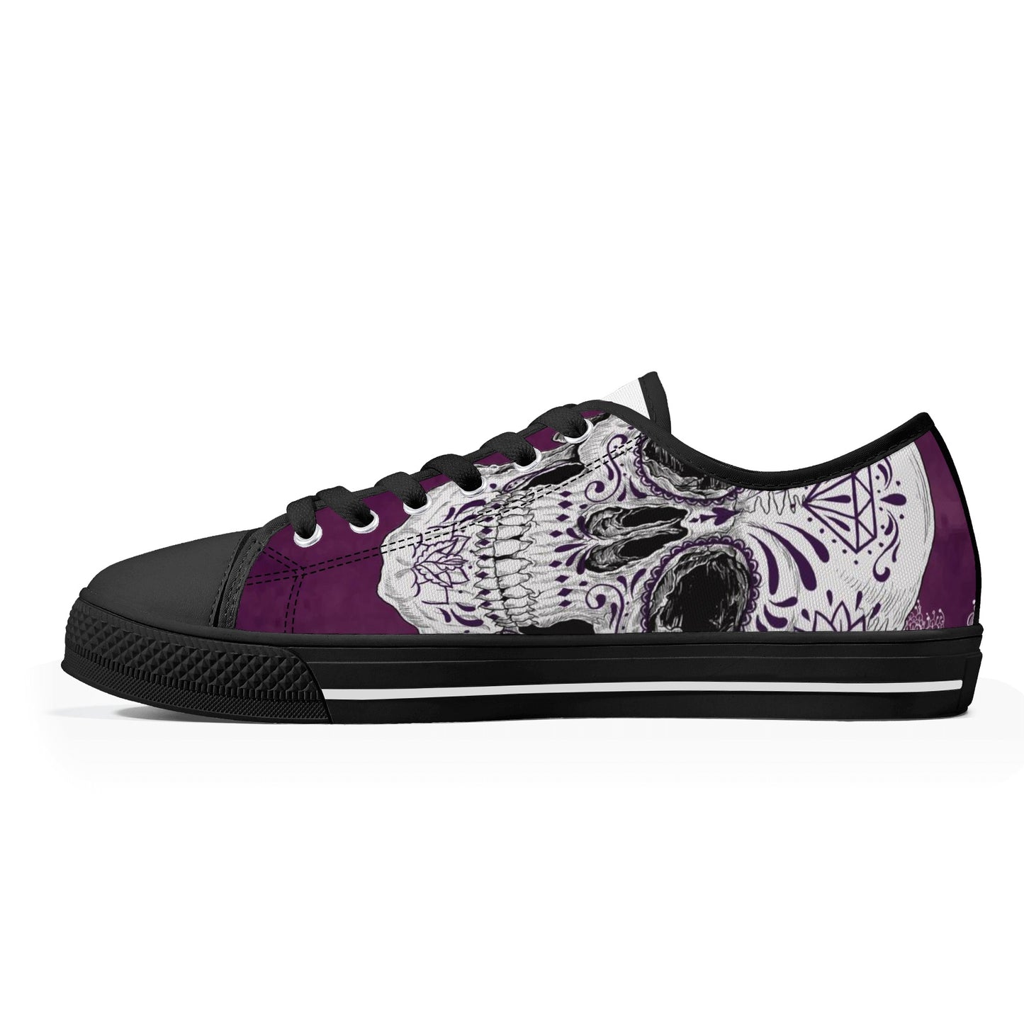 Women's Skullz Canvas Shoes with Crackhead Apparel Bag