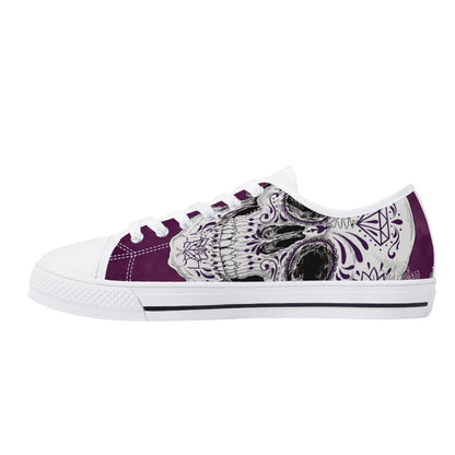 Women's Skullz Canvas Shoes with Crackhead Apparel Bag