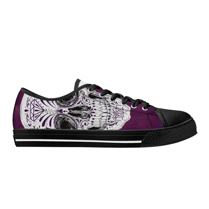Women's Skullz Canvas Shoes with Crackhead Apparel Bag