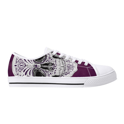 Women's Skullz Canvas Shoes with Crackhead Apparel Bag