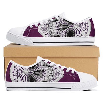 Women's Skullz Canvas Shoes with Crackhead Apparel Bag