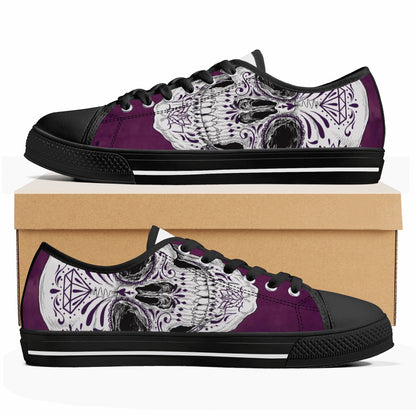 Women's Skullz Canvas Shoes with Crackhead Apparel Bag