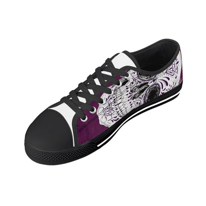 Women's Skullz Canvas Shoes with Crackhead Apparel Bag