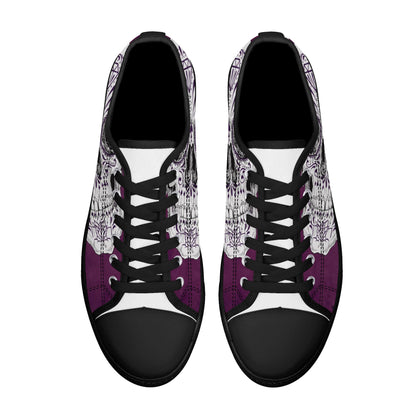 Women's Skullz Canvas Shoes with Crackhead Apparel Bag