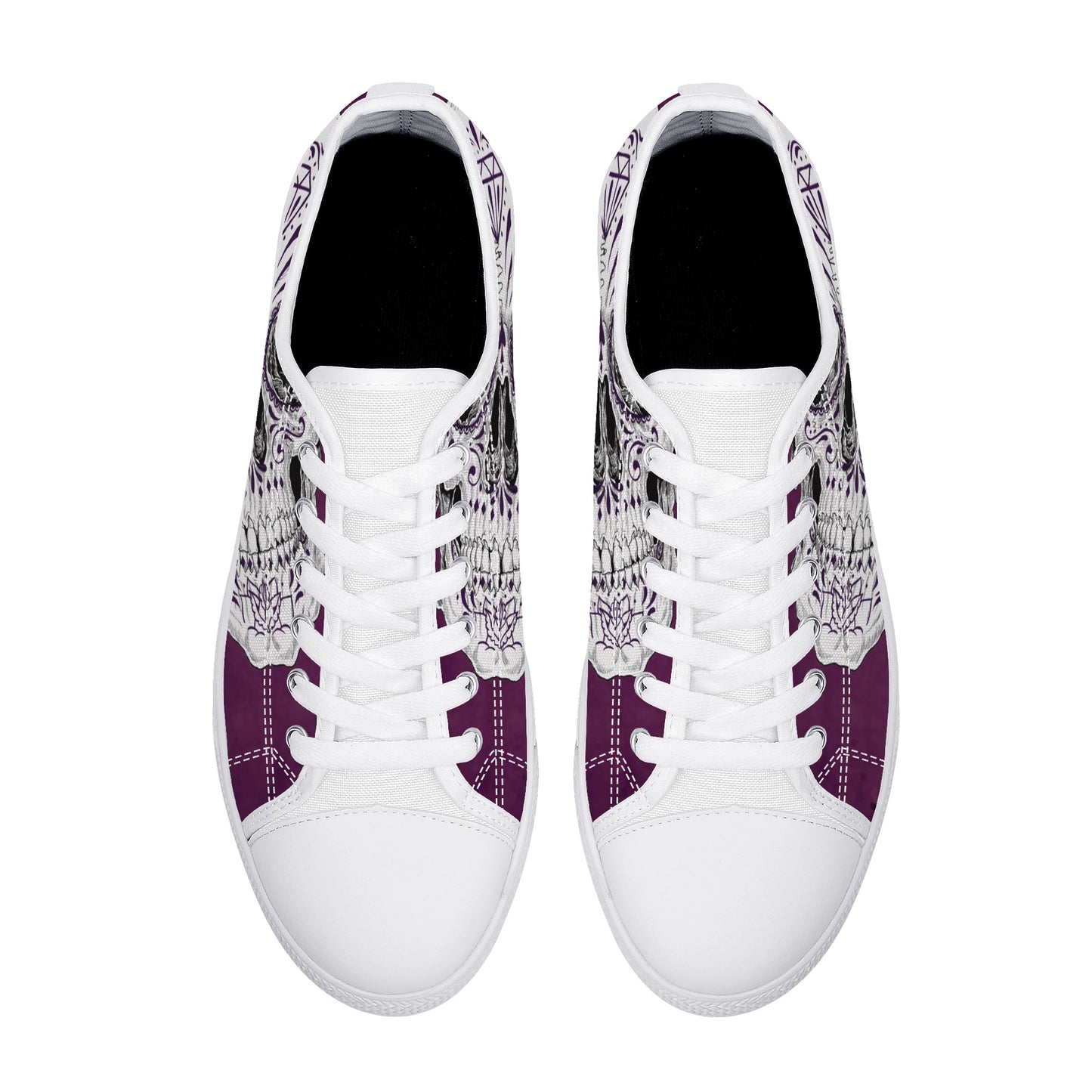 Women's Skullz Canvas Shoes with Crackhead Apparel Bag