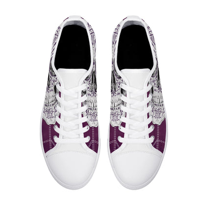 Women's Skullz Canvas Shoes with Crackhead Apparel Bag