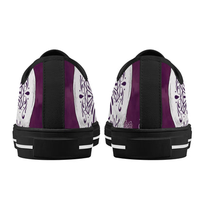 Women's Skullz Canvas Shoes with Crackhead Apparel Bag