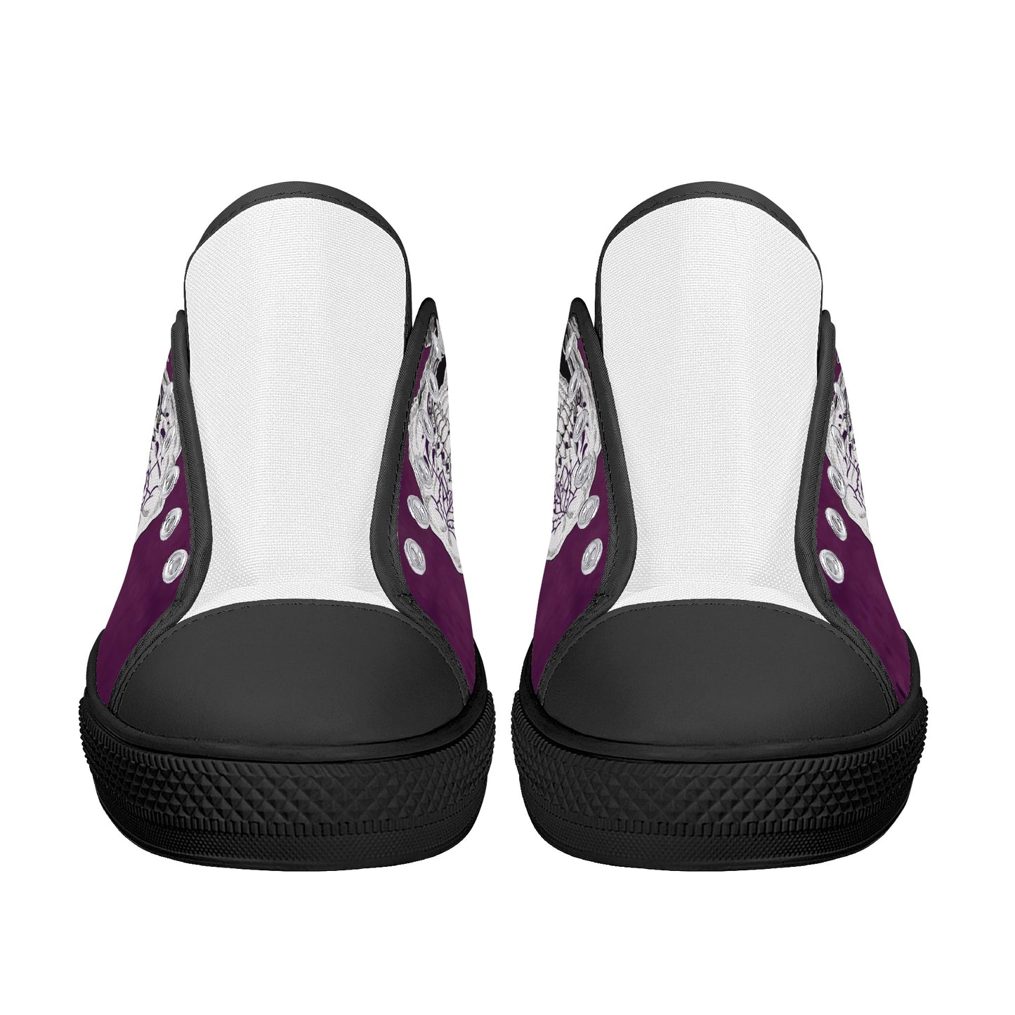 Women's Skullz Canvas Shoes with Crackhead Apparel Bag