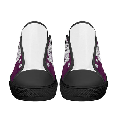 Women's Skullz Canvas Shoes with Crackhead Apparel Bag