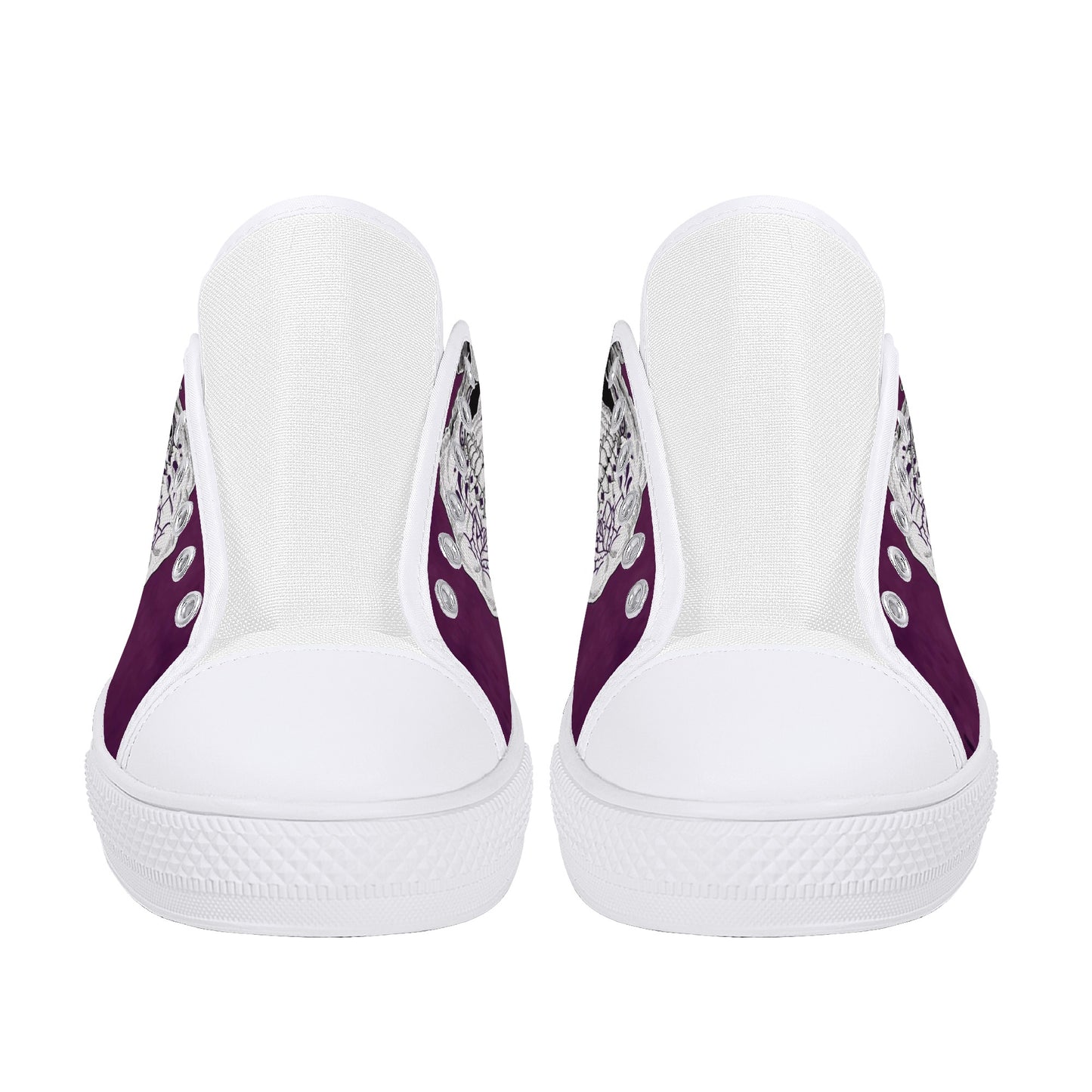 Women's Skullz Canvas Shoes with Crackhead Apparel Bag