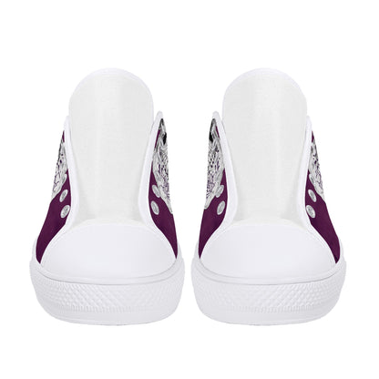 Women's Skullz Canvas Shoes with Crackhead Apparel Bag