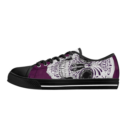 Women's Skullz Canvas Shoes with Crackhead Apparel Bag