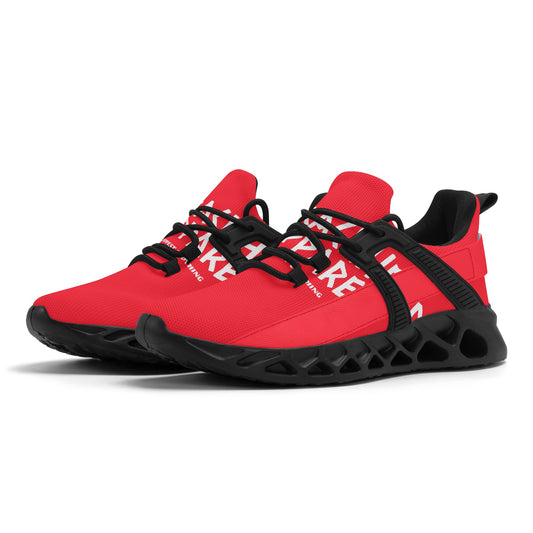 Men's Red Plainz Crackhead Shoes