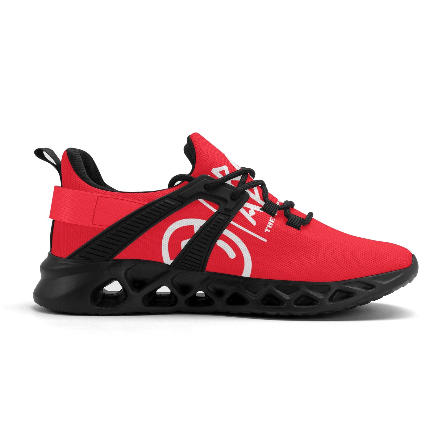 Men's Red Plainz Crackhead Shoes