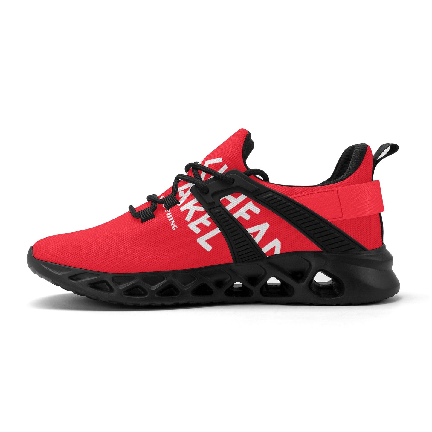 Men's Red Plainz Crackhead Shoes