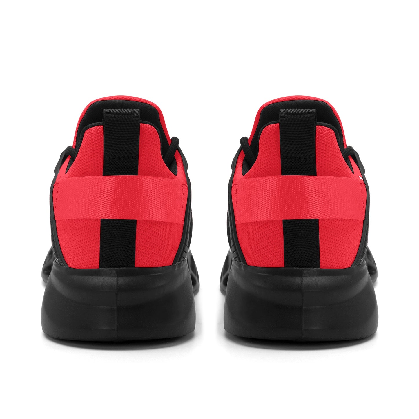 Men's Red Plainz Crackhead Shoes