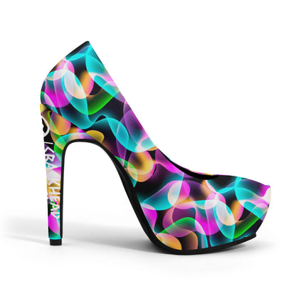 Women Groovy 5 Inch High Heels
