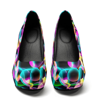 Women Groovy 5 Inch High Heels