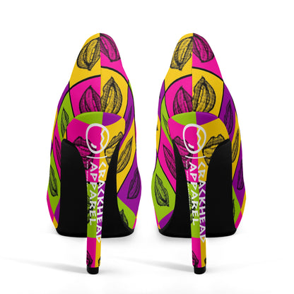Women Lips 5 Inch High Heels
