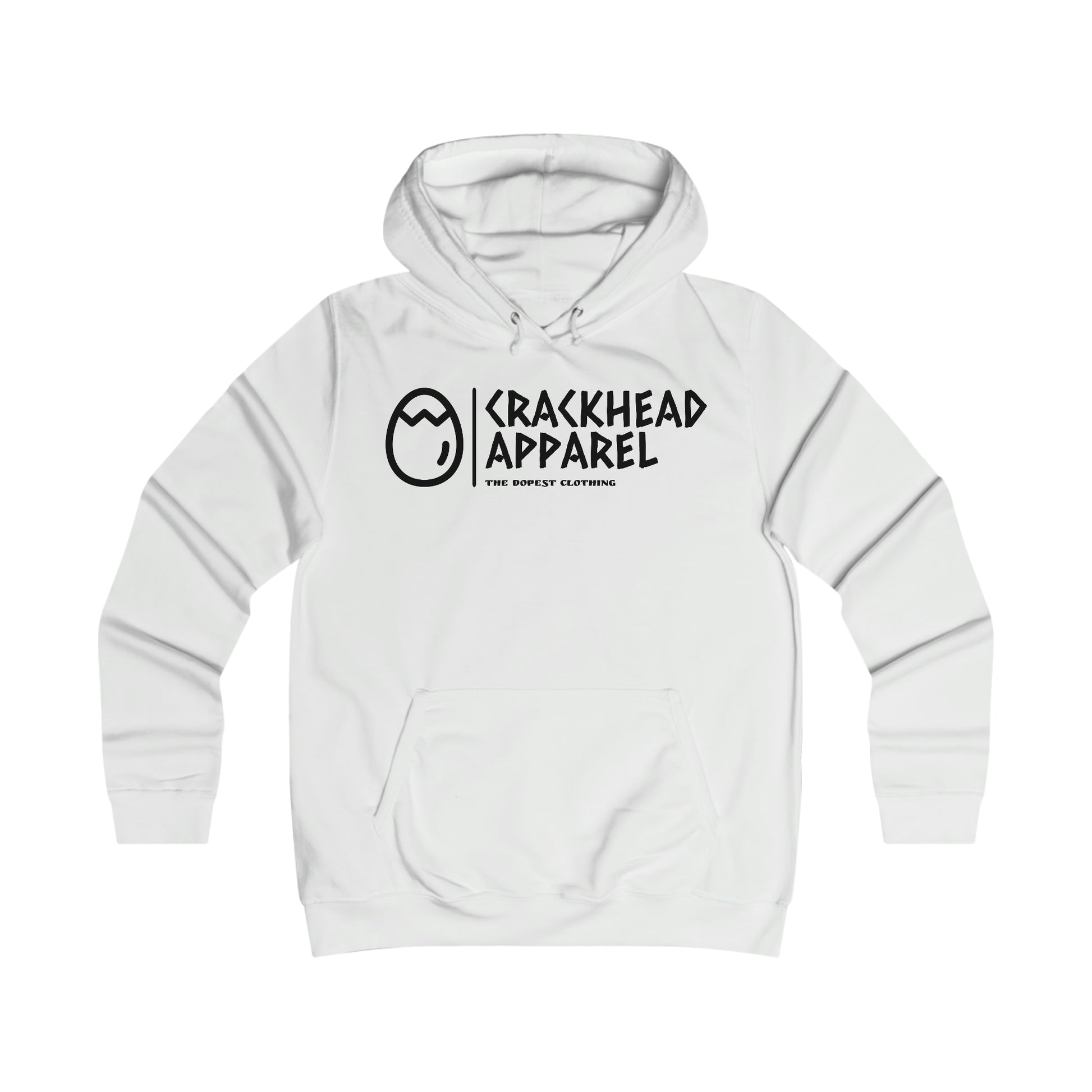 Women's Crackhead Apparel College Hoodie - Crackhead Apparel