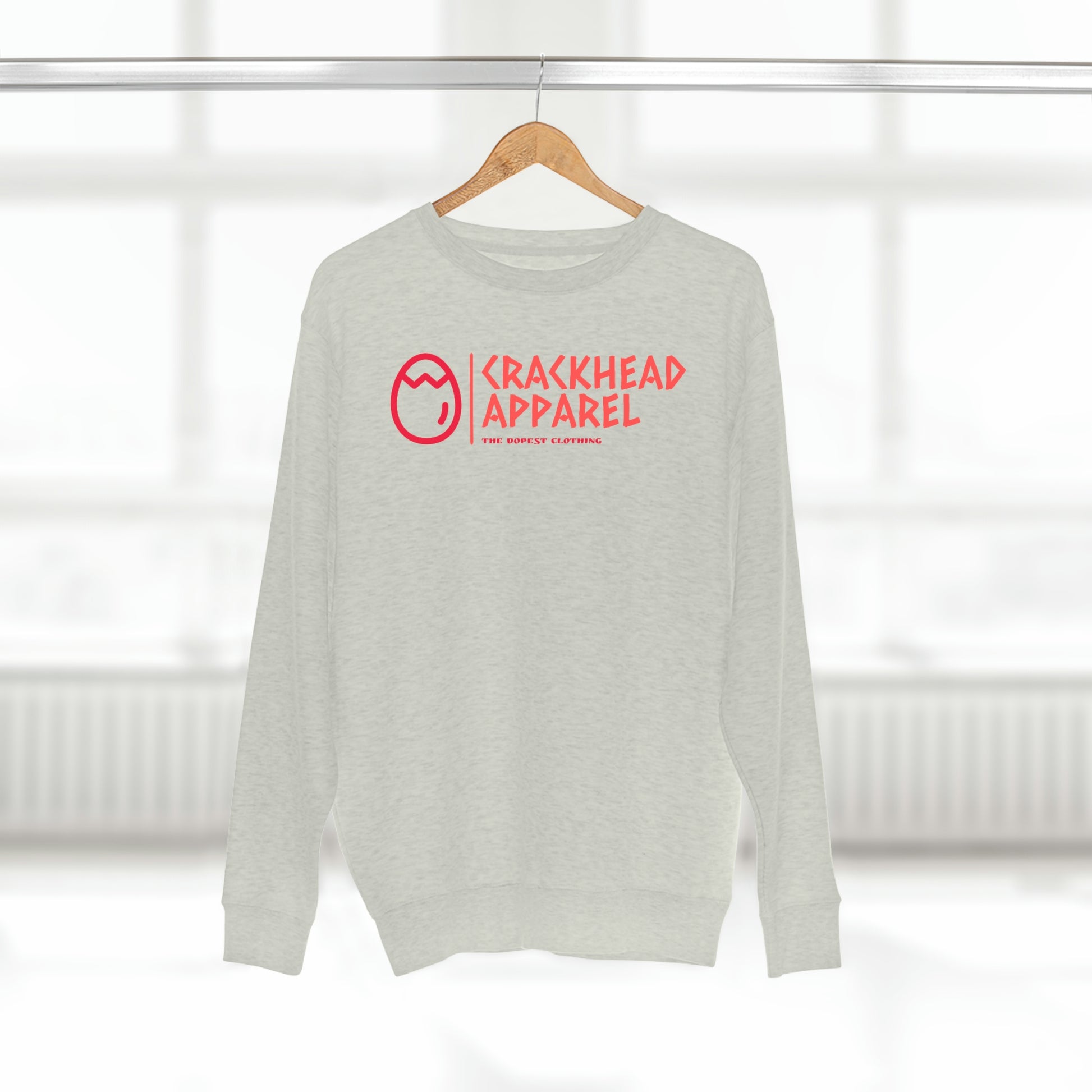 Crackhead Apparel Unisex Premium Crewneck Sweatshirt - Crackhead Apparel