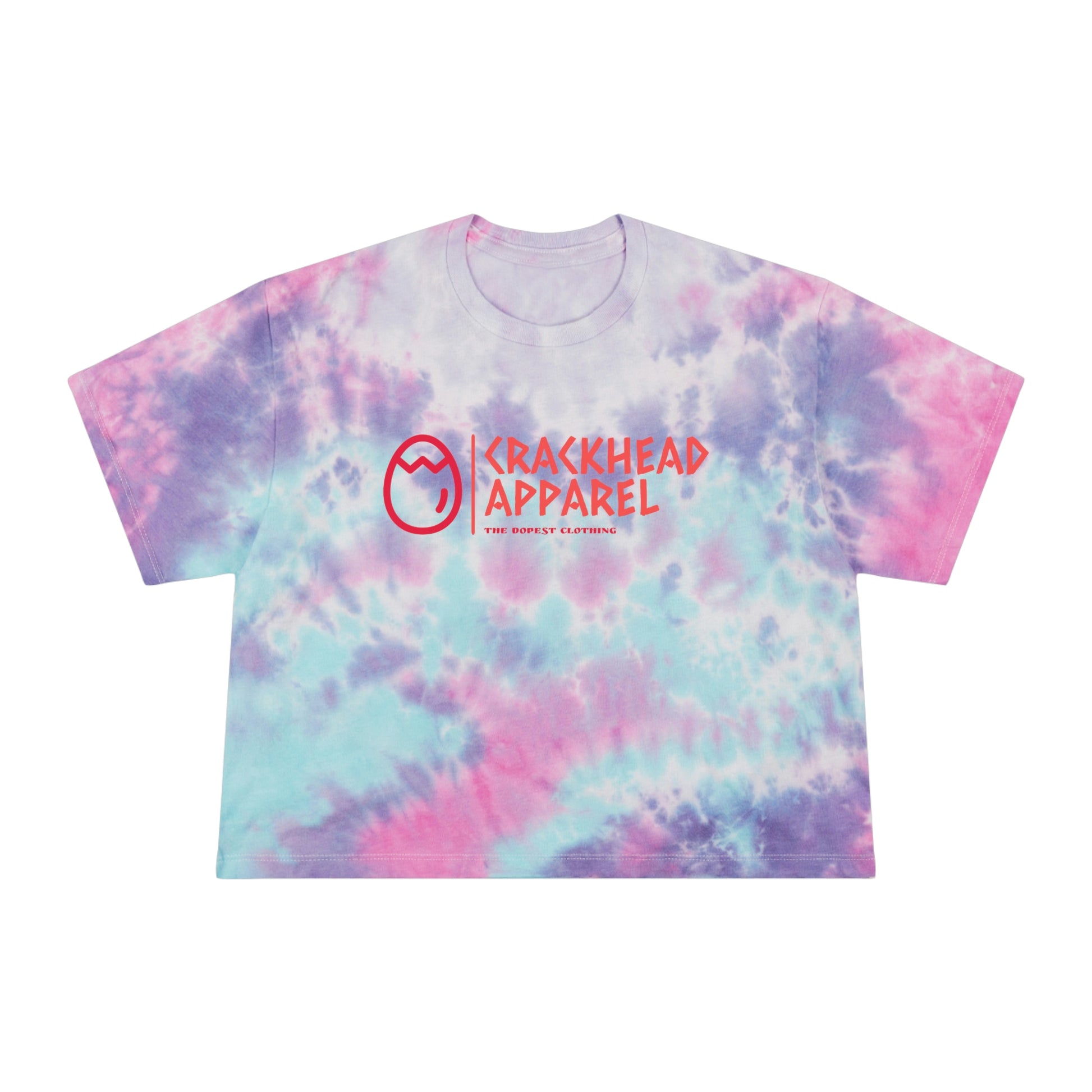 Women's Crackhead Apparel Tie-Dye Crop Tee - Crackhead Apparel