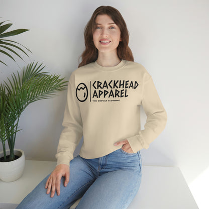 Crackhead Apparel Unisex Heavy Blend™ Crewneck Sweatshirt - Crackhead Apparel
