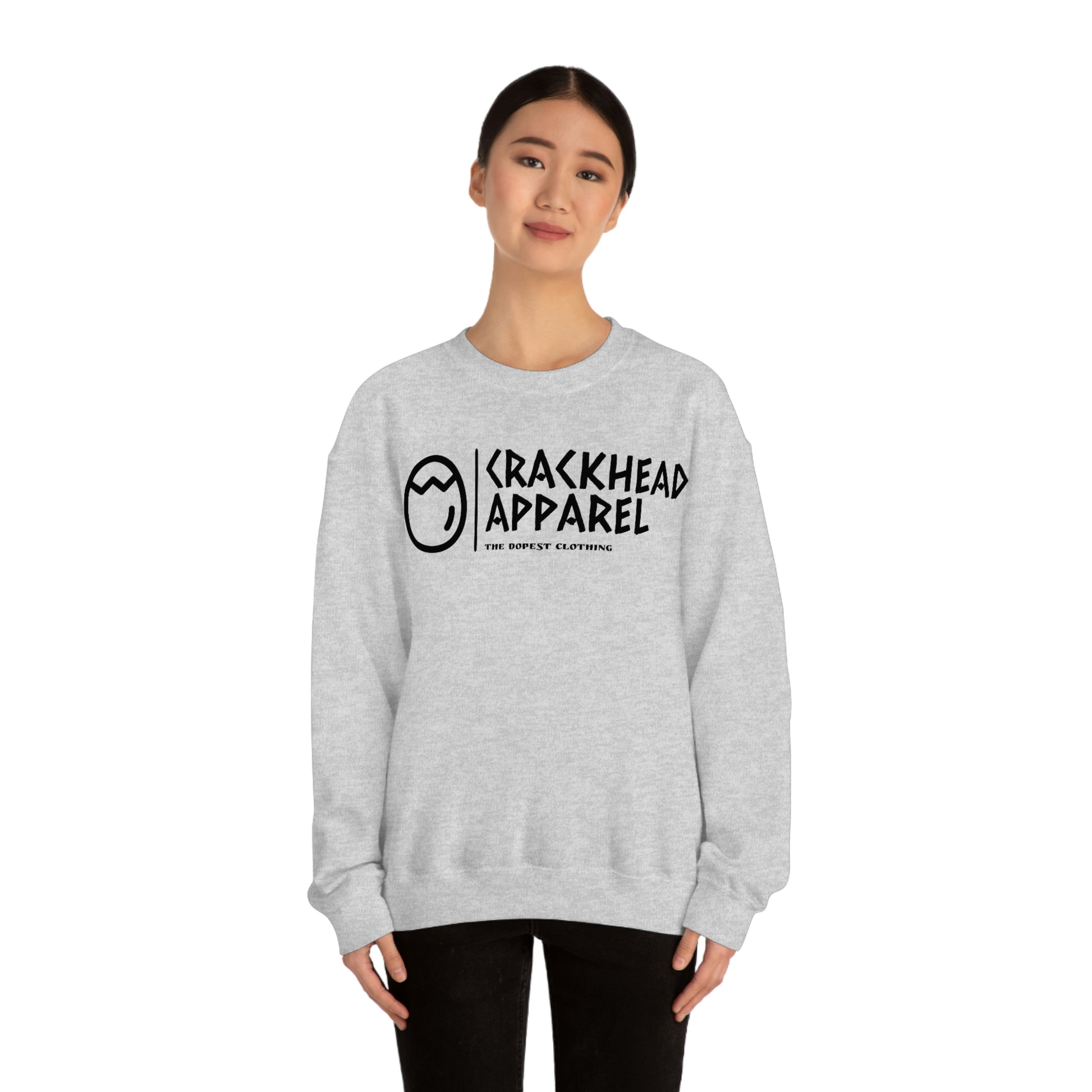 Crackhead Apparel Unisex Heavy Blend™ Crewneck Sweatshirt - Crackhead Apparel