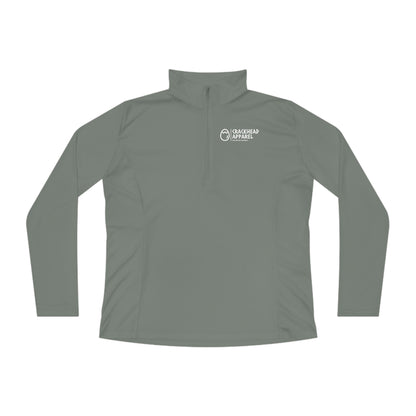 Ladies Crackhead Apparel Quarter-Zip Pullover - Crackhead Apparel