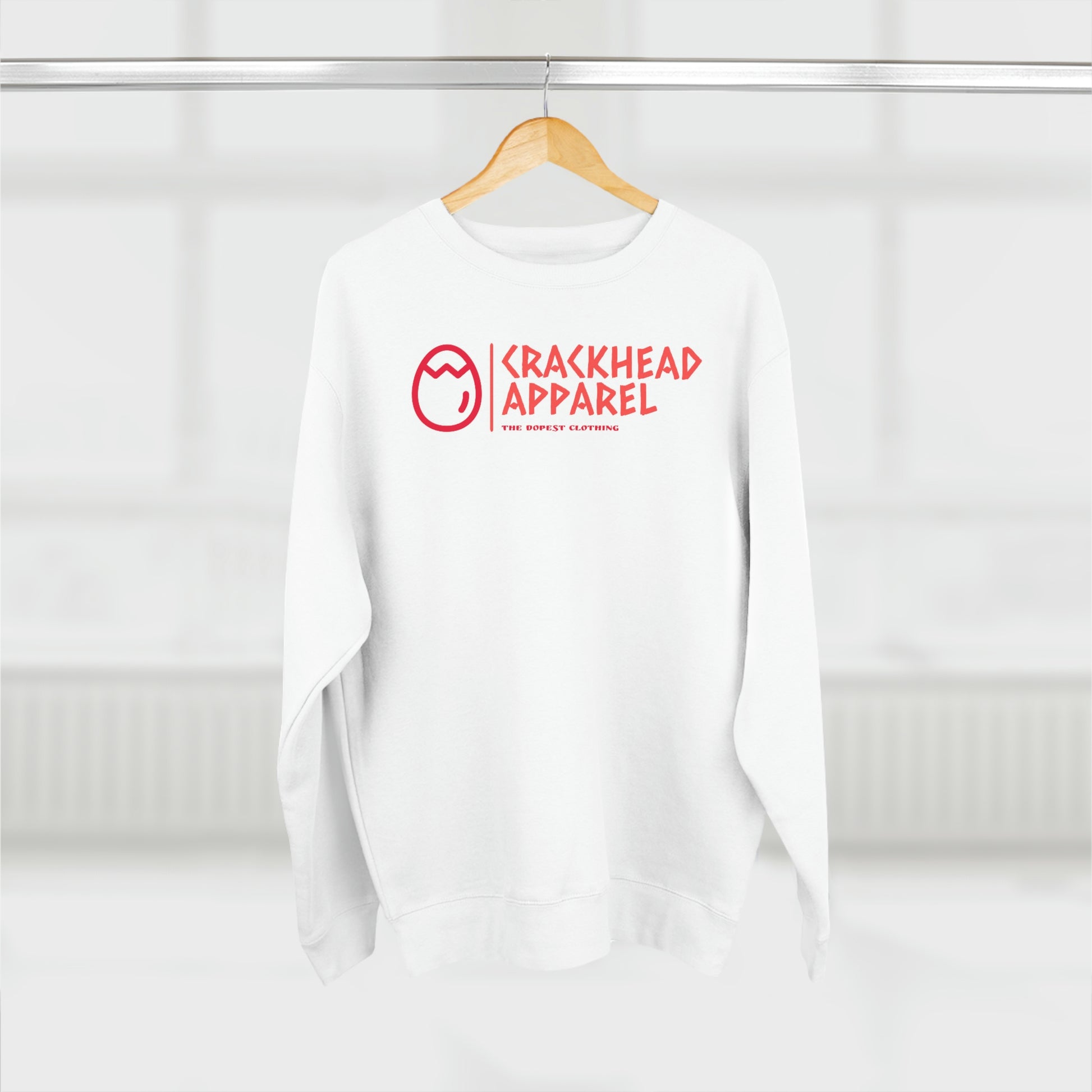 Crackhead Apparel Unisex Premium Crewneck Sweatshirt - Crackhead Apparel