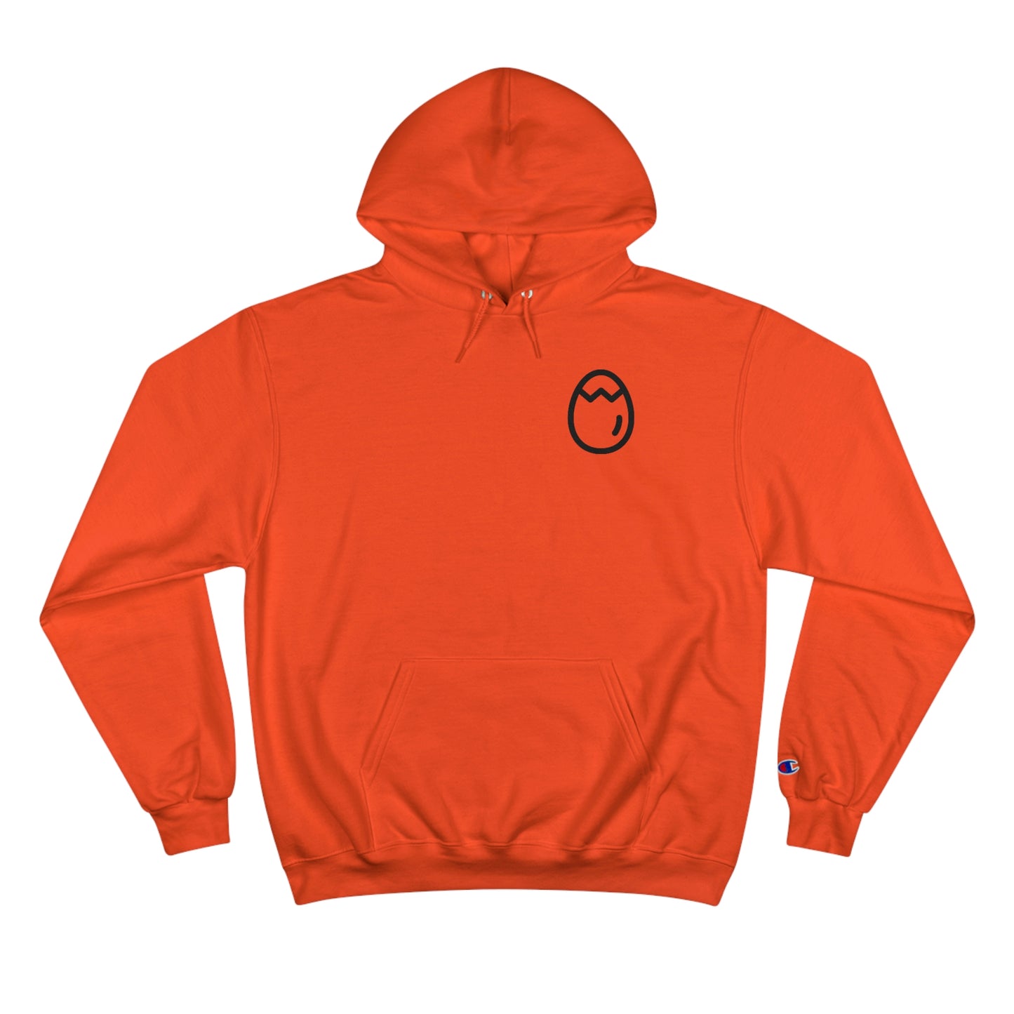 Champion Crackhead Egg Hoodie - Crackhead Apparel