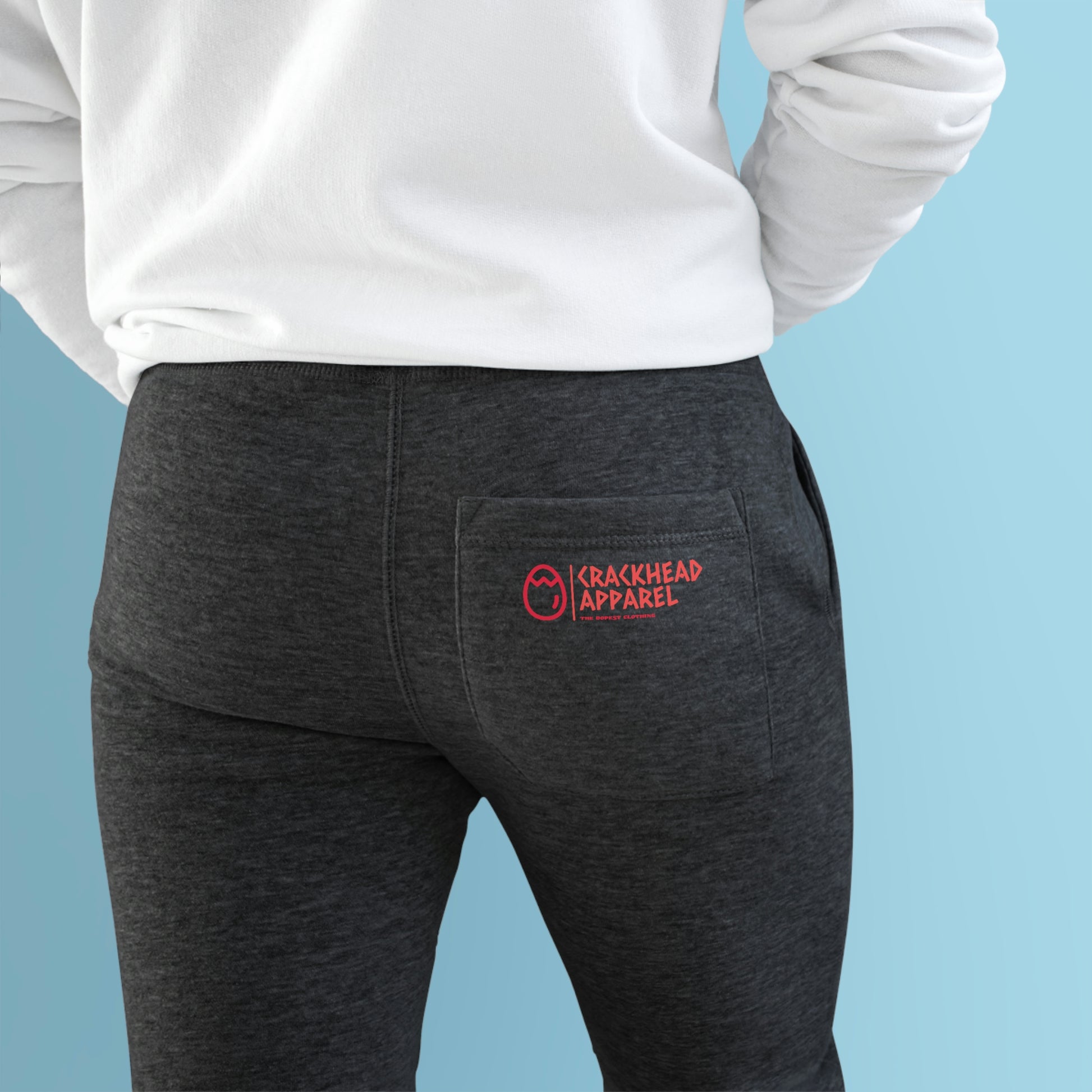 Crackhead Apparel Premium Fleece Sweatpants - Crackhead Apparel