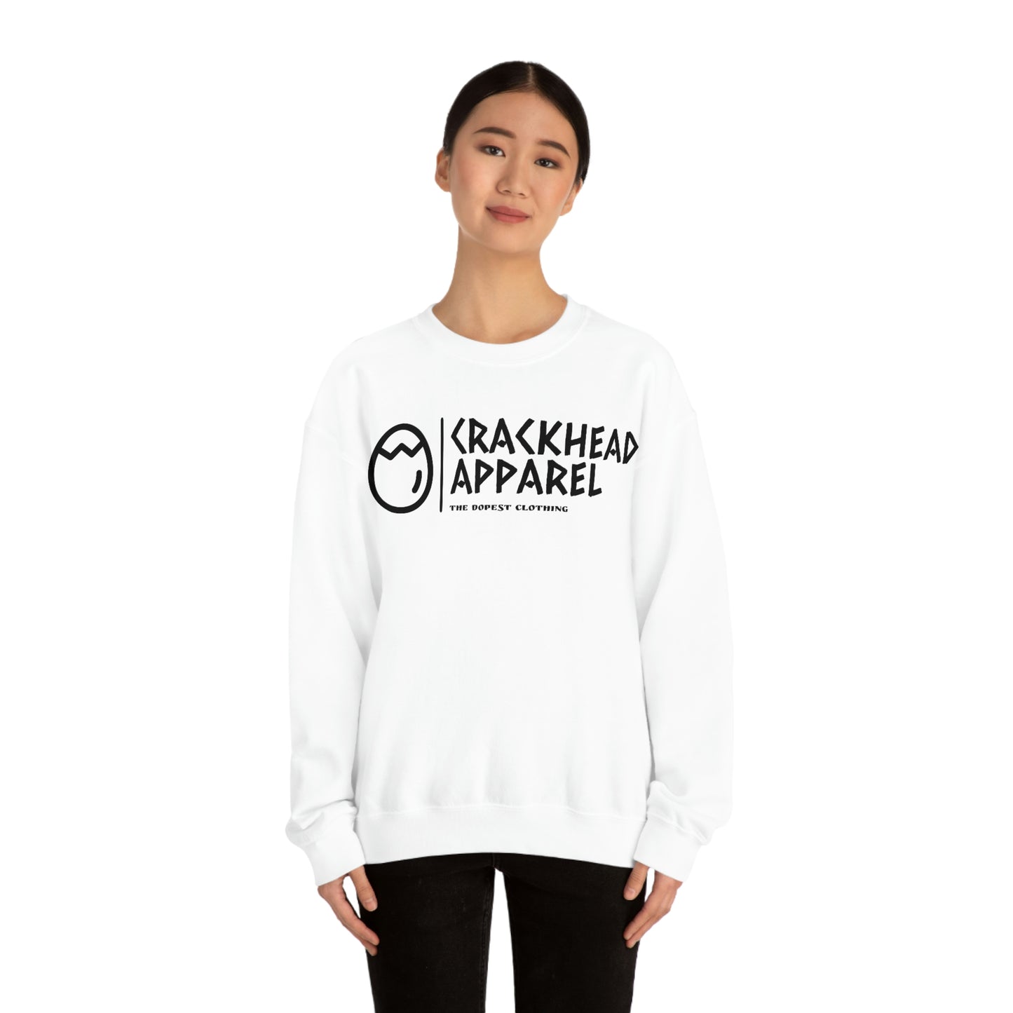 Crackhead Apparel Unisex Heavy Blend™ Crewneck Sweatshirt - Crackhead Apparel