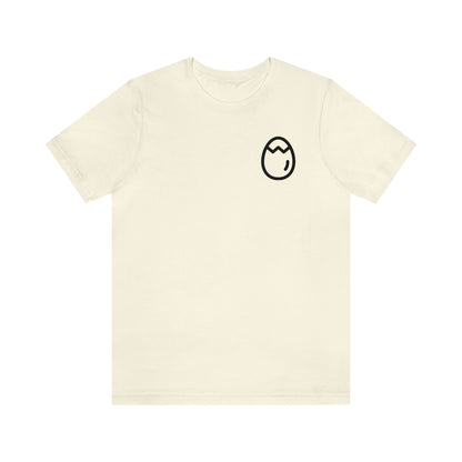 Unisex Crackhead Egg Jersey Short Sleeve Tee - Crackhead Apparel