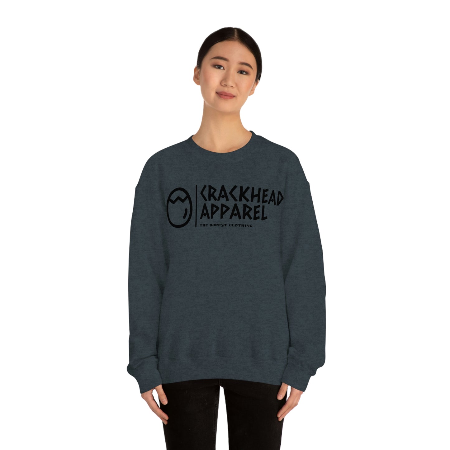 Crackhead Apparel Unisex Heavy Blend™ Crewneck Sweatshirt - Crackhead Apparel