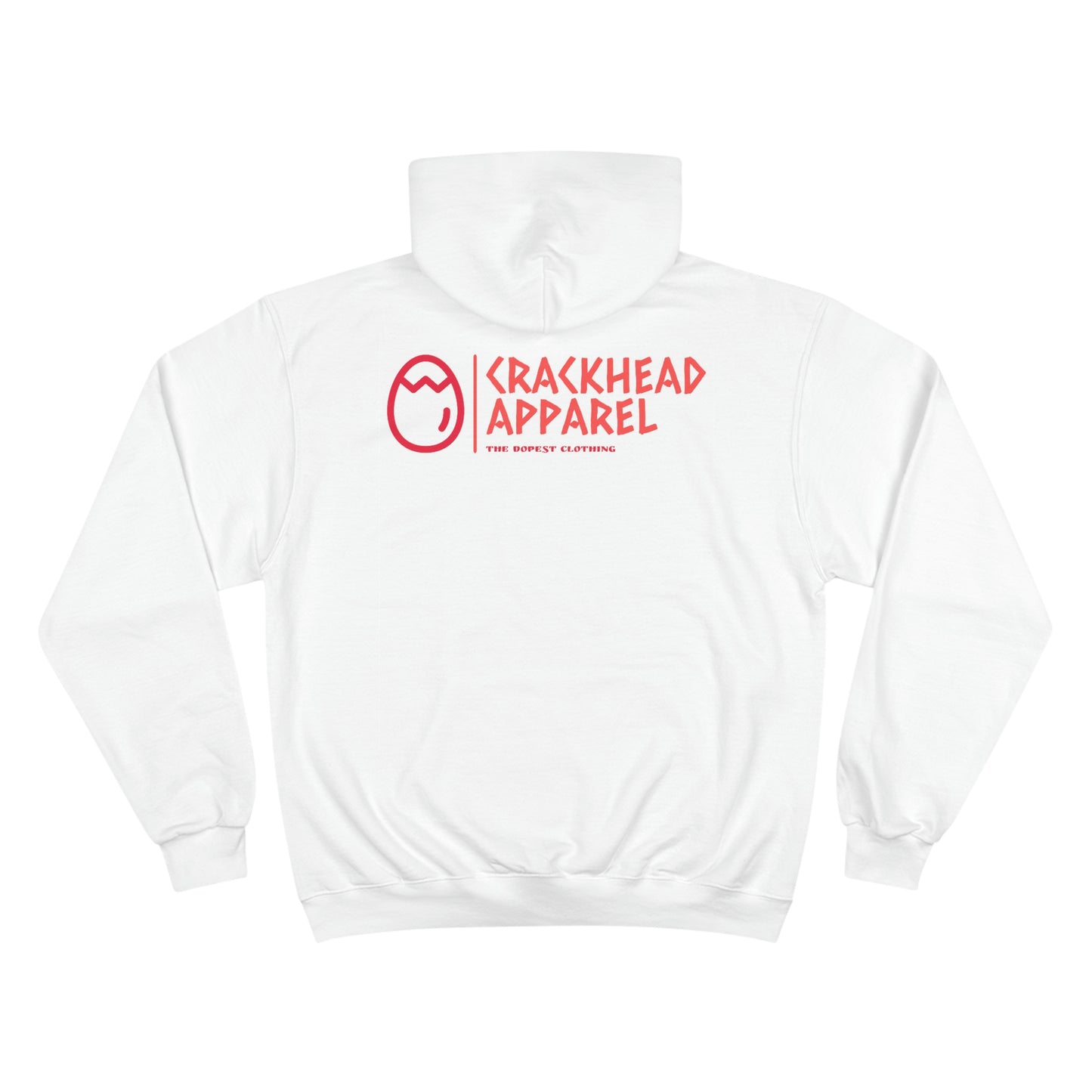 Champion Crackhead Egg Hoodie - Crackhead Apparel