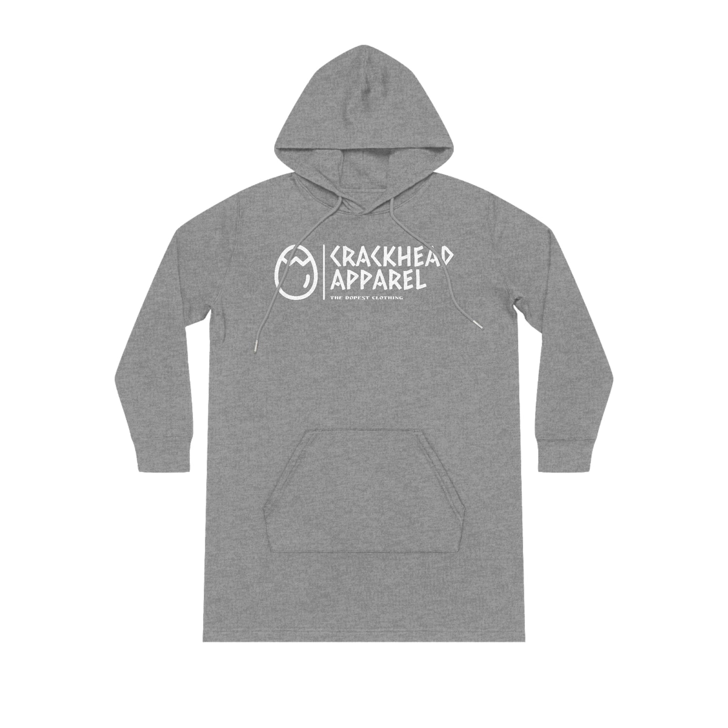 Crackhead Apparel Hoodie Dress - Crackhead Apparel