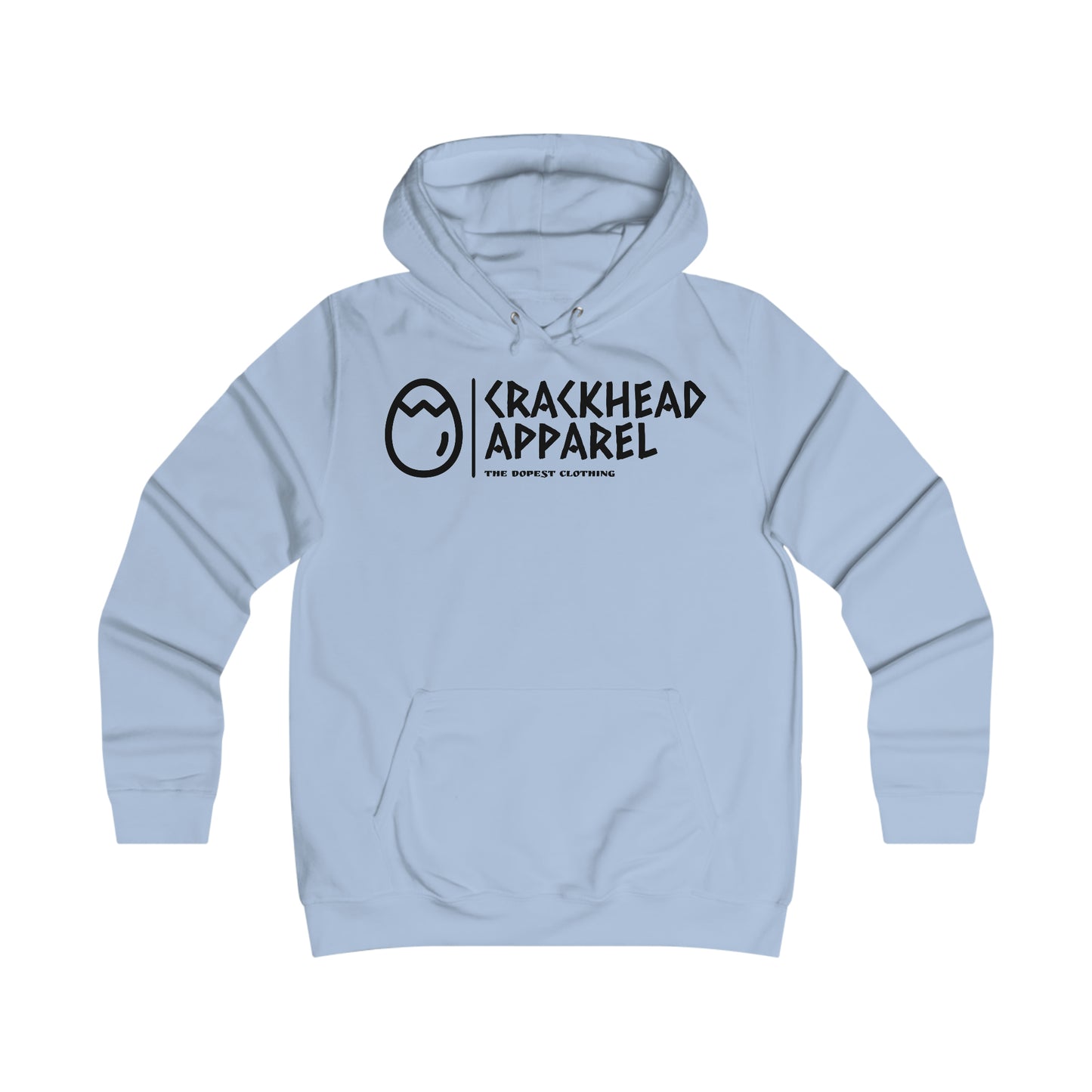 Women's Crackhead Apparel College Hoodie - Crackhead Apparel