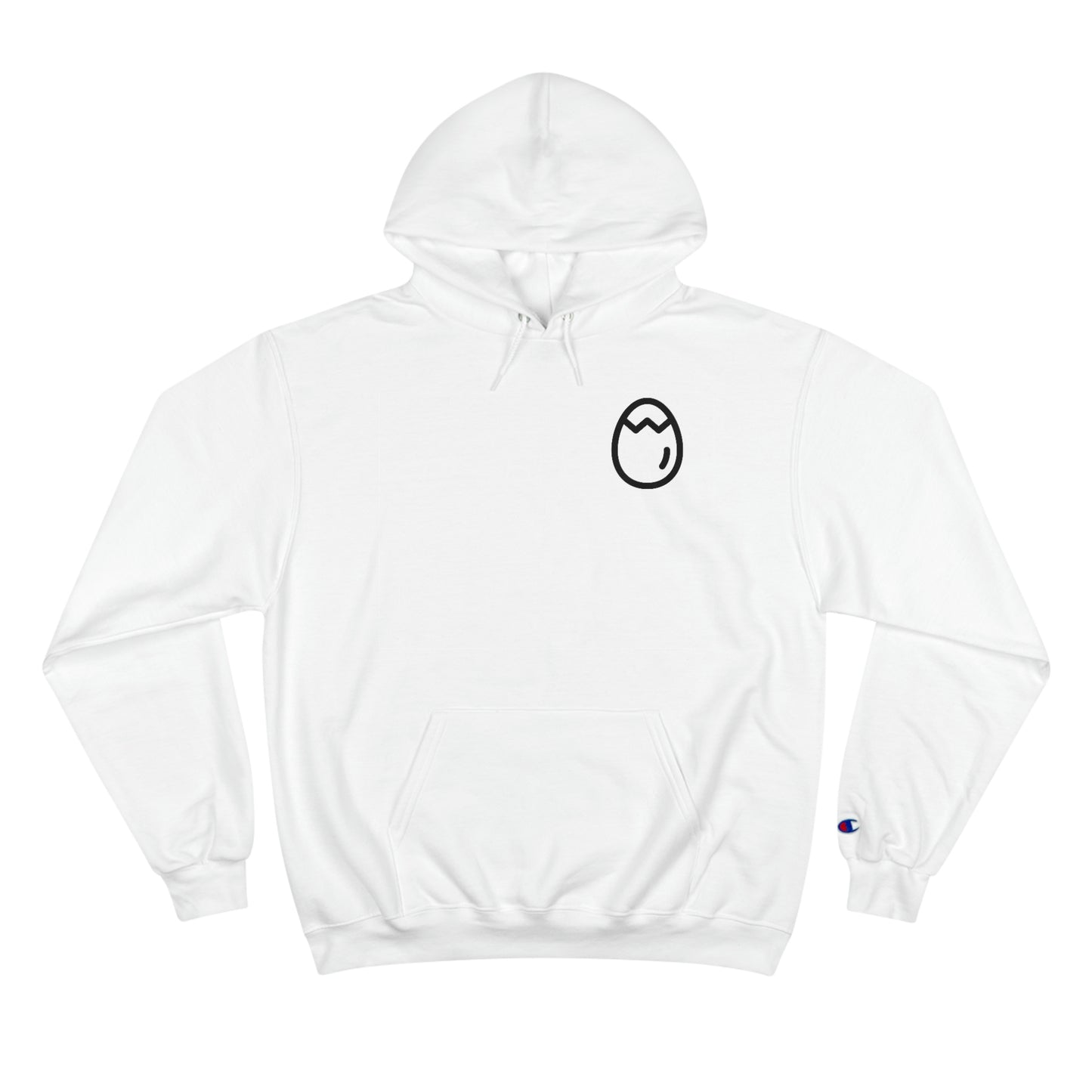 Champion Crackhead Egg Hoodie - Crackhead Apparel