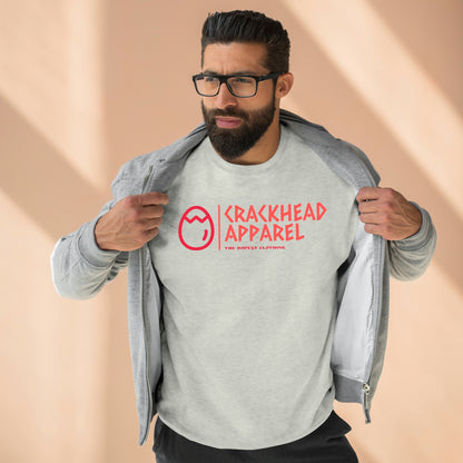 Crackhead Apparel Unisex Premium Crewneck Sweatshirt - Crackhead Apparel
