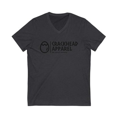 Crackhead Apparel Unisex Jersey Short Sleeve V-Neck Tee - Crackhead Apparel